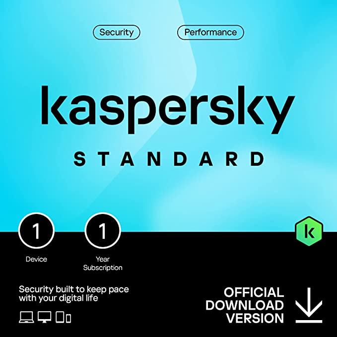 Kaspersky Standard Plan 2023 | 1 Apparaat | 1 Jaar